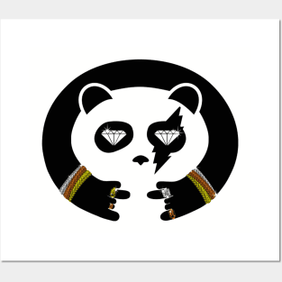 Panda Thug Life Posters and Art